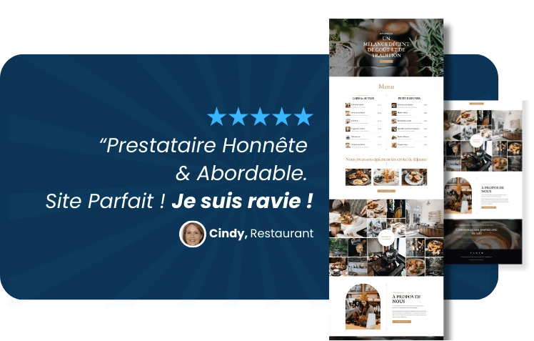 Site vitrine artisan